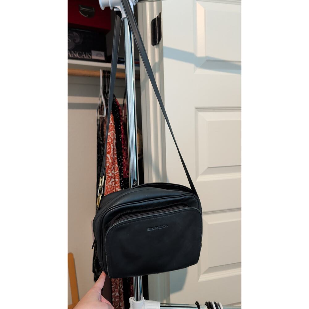 SERETA Leather Crossbody Purse